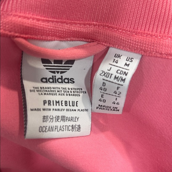 Adidas Primeblue SST Track Jacket Rose Tone - Picture 7 of 10